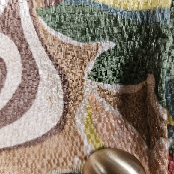 Lafayette 148 Floral Print Blazer Sz 8 Peter Pan Collar Button Up Boho Work READ - Picture 16 of 16